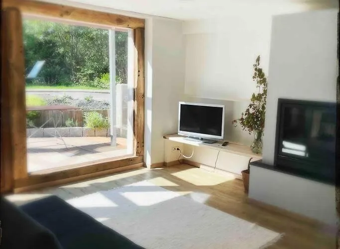 Schoene Mit Sonnenterrasse Und Kamin 公寓 *